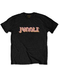 RUKA HORE Pánske tričko Jungle Colour Logo Čierna
