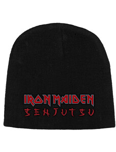 RUKA HORE Unisex čapica Iron Maiden Senjutsu Čierna
