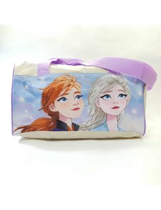 Disney Dievčenská detská športová taška na plece Frozen II 64 Biela perleť