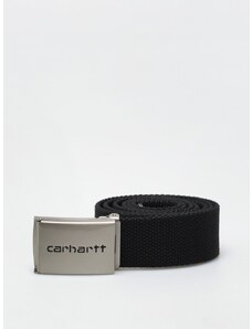 Carhartt WIP Clip Belt Chrome (black)čierna