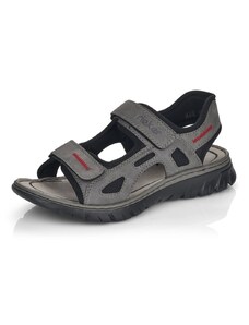 Pánske sandále RIEKER 26752-42 sivá S4