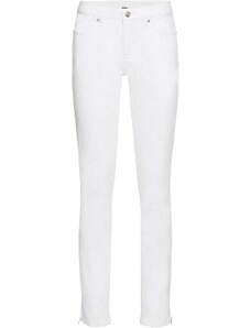 bonprix Strečové džínsy, krátka dĺžka, farba biela, rozm. 34