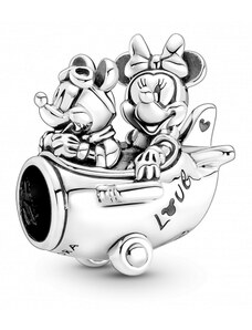 PANDORA Disney korálka Minnie a Mickey v lietadle korálka 790108C00