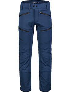 Nordblanc Modré pánske zateplené softshellové nohavice ALIVE