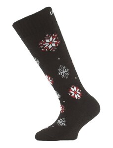 Lasting detské merino lyžiarske ponožky SJA čierne