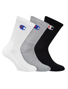 Champion crew socks legacy x3 MIX GREY/WHITE/BLACK