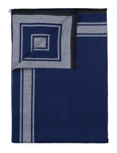 Art Of Polo Woman's Scarf sz18538 Grey/Navy Blue