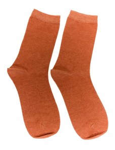 AURA.VIA Dámske oranžové ponožky NANCE