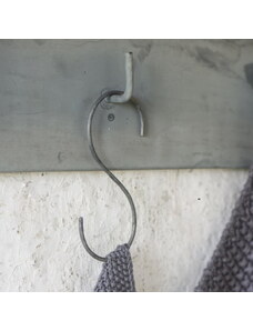 IB LAURSEN Kovový háčik S-hook Grey Zinc 10 cm