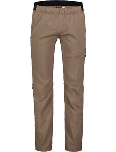 Nordblanc Hnedé pánske ultraľahké outdoorové nohavice EQUABLE