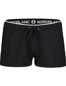 Nordblanc Čierne dámske šortky na behanie FLOUNCE