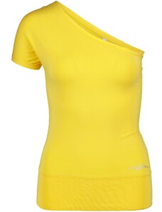Nordblanc Žlté dámske tričko na jogu SINCERITY