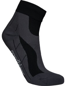 Nordblanc Čierne kompresné športové ponožky LUMP