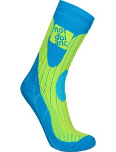 Nordblanc Modré kompresné športové ponožky DERIVE