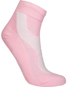 Nordblanc Ružové kompresné športové ponožky LUMP