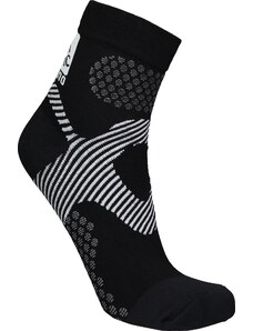 Nordblanc Čierne kompresné merino ponožky FERVOUR