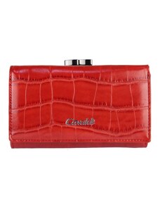 Dámska kožená peňaženka v krabičke Cavaldi PX23-CR červená