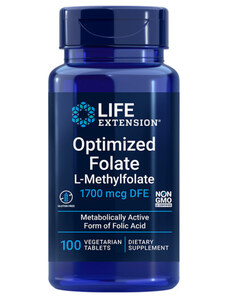 Life Extension Optimized Folate 100 ks, tablety