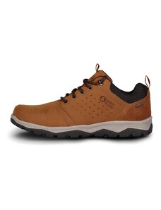 Nordblanc Hnedé pánske kožené outdoorové topánky PRIMO