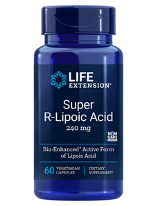 Life Extension Super R-Lipoic Acid 60 ks, kapsule