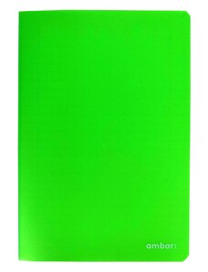 Ambar Zošit Neon green, A5, 48 listov, linka