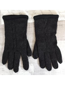 JOHN-C Čierne rukavice AJKA