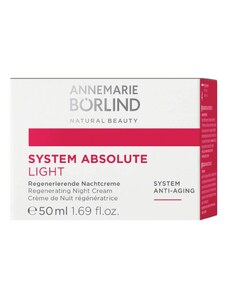 Annemarie Börlind System Absolute System Anti-Aging Nočný krém LIGHT 50ml - Annemarie Börlind