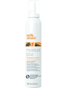 Milk Shake Moisture Plus Whipped Cream Neoplachujúca ochranná pena pre suché vlasy 200ml - Milk Shake