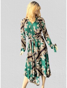 Harmonystyle šaty elegantné zelené Rinascimento - Kitana
