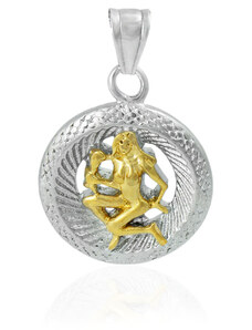 BM Jewellery Prívesok znamení zverokruhu panna z chirurgickej ocele S11190050