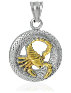 BM Jewellery Prívesok znamení zverokruhu škorpión z chirurgickej ocele S11191050