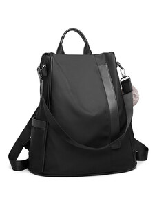 Čierny originálny moderný batoh/kabelka Bradyn