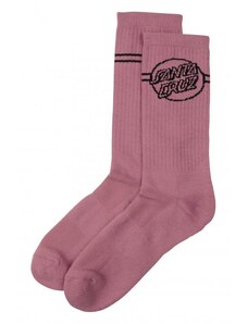 ponožky SANTA CRUZ - Opus Dot Stripe Socks Washed Grape (WASHED GRAPE) veľkosť: OS