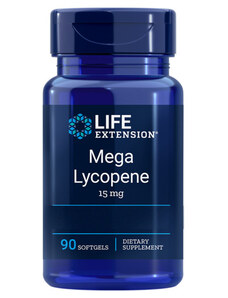 Life Extension Mega Lycopene 90 ks, gélové tablety, 15 mg