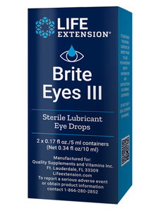 Life Extension Brite Eyes III 2 x 5 ml, tekutina