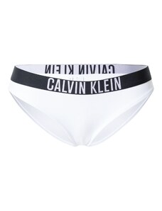 Calvin Klein Swimwear Bikinové nohavičky čierna / biela