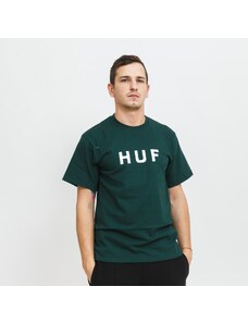 HUF Essentials OG Logo T-Shirt DARK GREN
