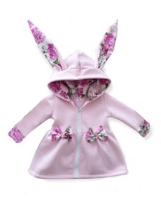 ZuMa Style Dievčenská bunda ružová RAJSKÝ KVET - 110, ružová