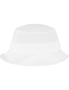 Flexfit Cotton Twill Bucket White Hat
