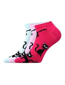 PIKI nízke farebné ponožky Boma - MIX 33