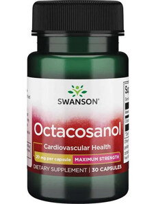 Swanson Octacosanol 30 ks, kapsule, 20 mg