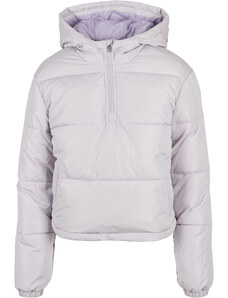 UC Ladies Women's Puffer Pull Over Jacket soft lilac