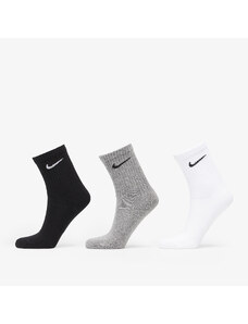 Pánske ponožky Nike Everyday Cushioned Training Crew Socks 3-Pack Multi-Color