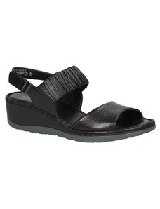 Dámské kožené sandály Caprice 9-9-28250-28 černá