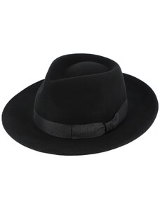 Fiebig - Headwear since 1903 Kašmírový čierny luxusný klobúk Fiebig - limitovaná kolekcia Fiebig