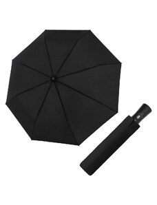 Doppler Magic Fiber Superstrong čierny - pánsky plne-automatický dáždnik