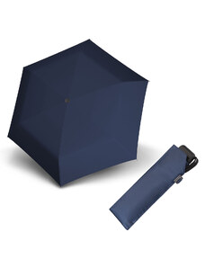 Doppler Mini Slim Carbonsteel tmavomodrý - dámsky plochý skladací dáždnik