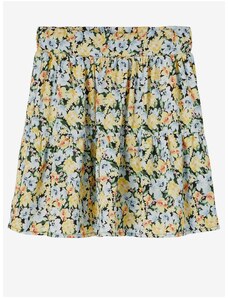 Yellow Girly Floral Skirt name it Dunic - unisex