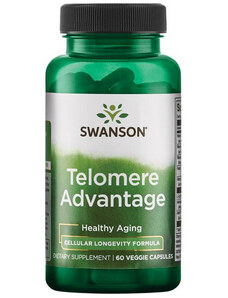 Swanson Telomere Advantage 60 ks, vegetariánska kapsula