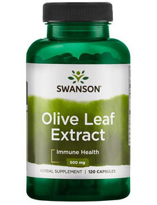 Swanson Olive Leaf Extract 120 ks, kapsule, 500 mg, EXP. 04/2024
